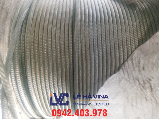 Cáp chống xoắn 35x7, cáp chống xoắn, cáp thép, cáp thép chống xoắn, cáp chống xoắn Hàn Quốc