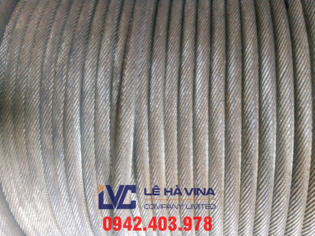 Cáp chống xoắn, Cáp chống xoắn 35x7 D28mm, cáp thép Lê Hà, mua cáp chống xoắn, cáp thép
