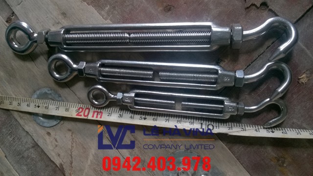 cáp bọc nhựa, ốc xiết cáp, tăng đơ, tăng đơ cáp, phụ kiện cáp