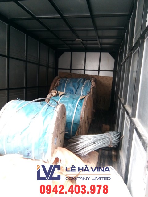 dây cáp thép mạ kẽm D16mm, cáp thép mạ, cáp thép mạ kẽm, cáp thép Lê Hà, cáp thép