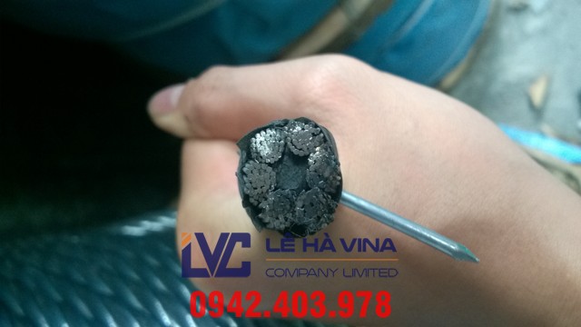 dây cáp thép mạ kẽm D16mm, cáp thép mạ, cáp thép mạ kẽm, cáp thép Lê Hà, cáp thép