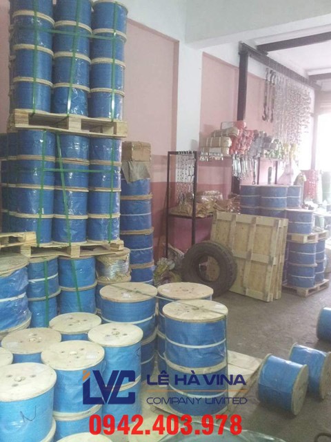 dây cáp mạ 6x12+FC, dây cáp mạ, cáp mạ, ốc xiết cáp mạ, tăng đơ cáp mạ D14, tăng đơ cáp