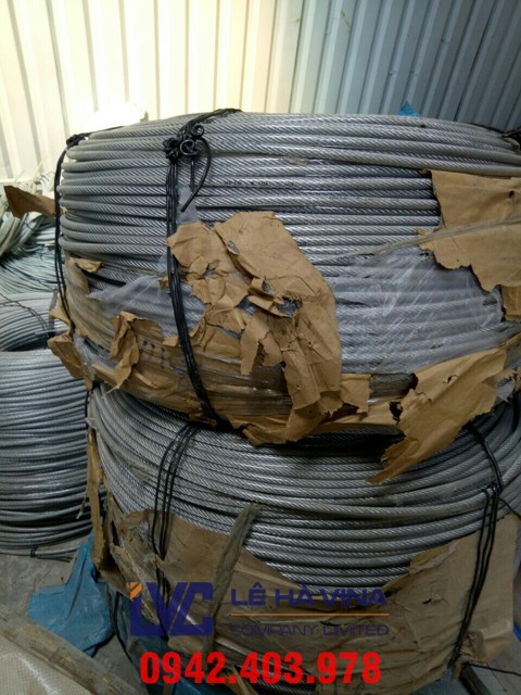 cáp bọc nhựa, ốc xiết cáp, cáp mạ kẽm, cây tăng đơ D22, tăng đơ D22 mạ kẽm, 