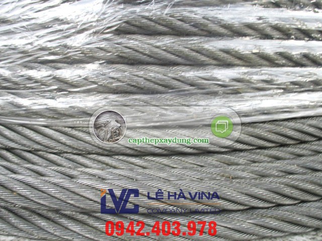 cáp mạ, cáp thép mạ, cáp thép mạ kẽm, cáp mạ kẽm, cáp thép 