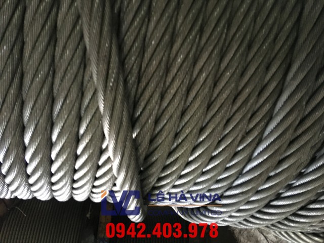 Cung cấp cáp thép, Cáp thép, Công ty LeHa Vina, Cáp chống xoắn, Cẩu tháp