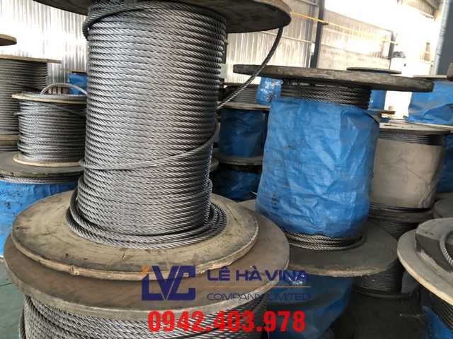 Cung cấp cáp thép, Cáp thép, Công ty LeHa Vina, Cáp chống xoắn, Cẩu tháp