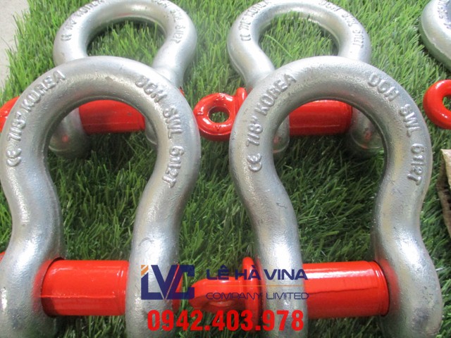 cáp vải cẩu hàng, cáp vải, cáp thép, ma ní, ma ní omega, ma ní omega chốt vặn ren