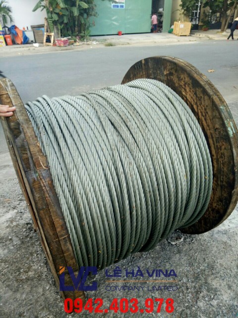 cáp 6x36, cáp 6x36 lõi bố, cáp lõi thép, cáp thép, cáp thép Lê Hà