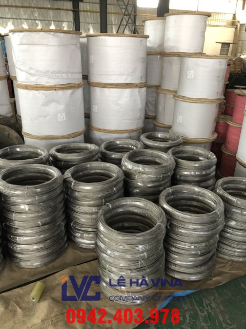 Cáp inox 304 6*12FC, Cáp inox, cáp inox 304 6*12FC, Cáp inox 304, cáp thép