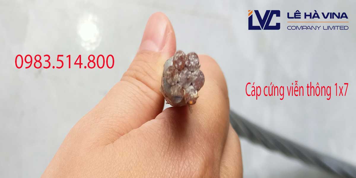 Cáp cứng viễn thông 1×7