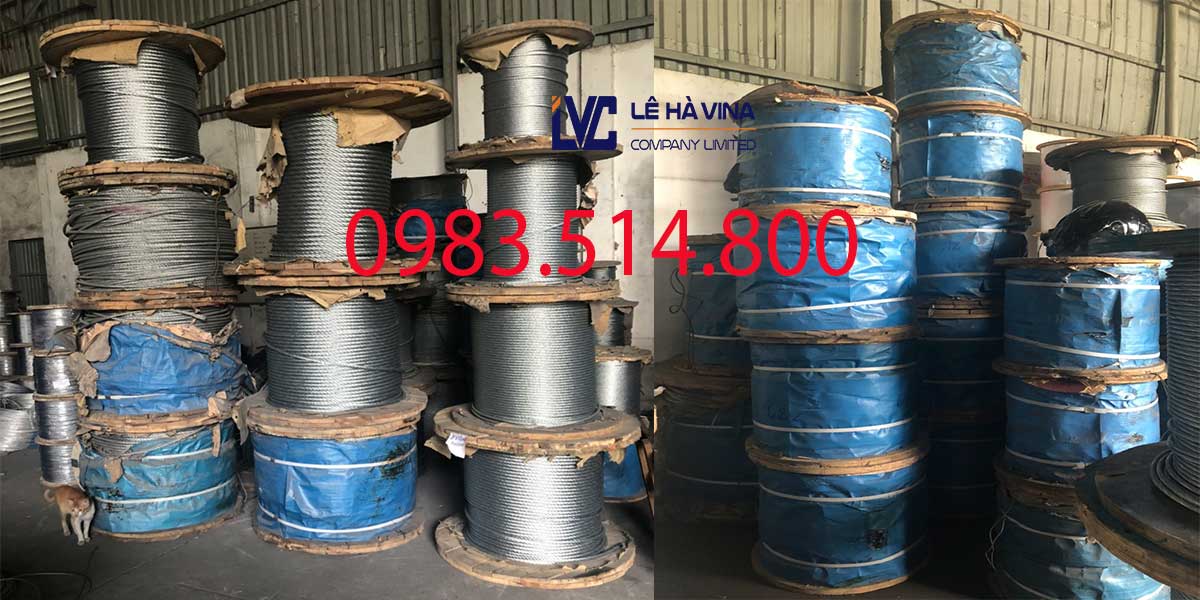 Tùy vào từng chủng loại, kích cỡ mà cáp giằng chịu được nhiều mức tải trọng khác nhau.