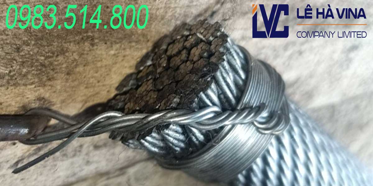 Dây cáp thép chống xoắn có cường độ chống xoắn cao