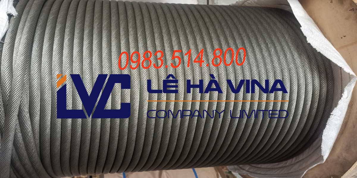 Dây cáp thép chống xoắn 35×7