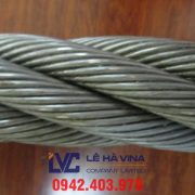 Cáp cẩu mạ dầu phi 57, Cáp cẩu mạ dầu, Cáp cẩu, Cáp, Lê Hà Vina