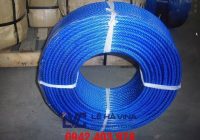 cáp bọc nhựa, phụ kiện cáp, khóa cáp mạ kẽm, cáp thép, cáp thép Lê Hà