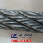 LÊ HÀ VINA CUNG CẤP 250M CÁP MẠ KẼM HÀN QUỐC 6X36+IWRC D28MM VÀ PHỤ KIỆN CÁP CHO CÔNG TY KTKS CAO BẰNG