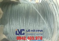 cáp mạ 6x12+FC, cáp mạ, cáp mạ 6x12, cáp thép, cáp thép mạ, cáp thép Lê Hà