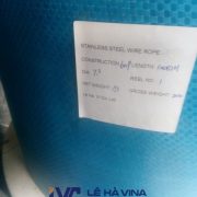 Cáp inox 304 6*12FC, cáp inox 304 6*12FC Trung Quốc, cáp inox, cáp inox 304, cáp thép inox 304