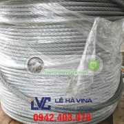 Cáp thép inox 304, Cáp thép inox 304 6*7 FC, Cáp thép inox 304 6*7 FC phi 4, cáp thép inox 304, cáp inox
