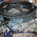 Lê Hà Vina bán sling cáp thép 6×36 24mm cho khách hàng ở Hà Tĩnh